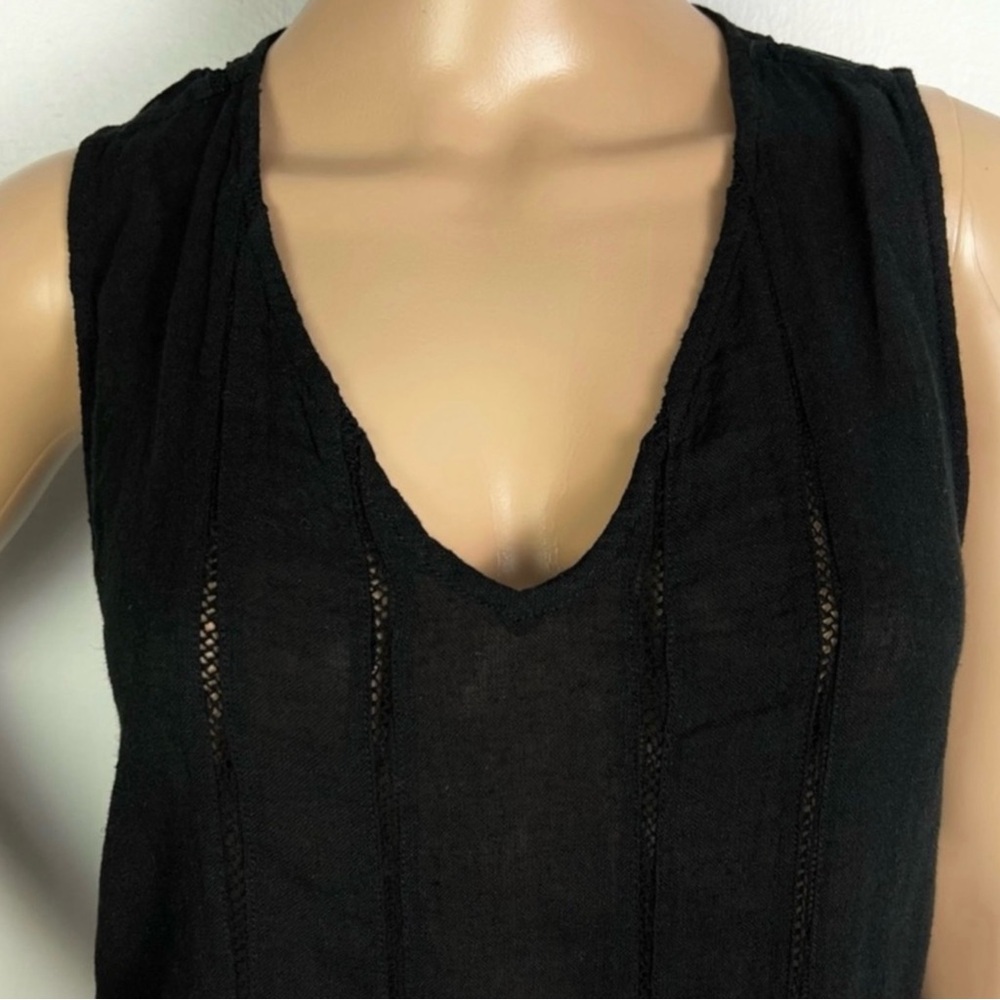 RAILS BLACK SLEEVELESS TOP - Picture 3 of 8